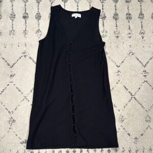 Madewell Sleeveless Button-Down Dress